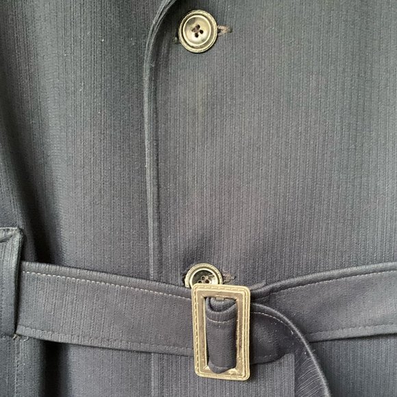 Dress Coat with zip out wool lining, vintage Mens Lg. - Picture 5 of 9